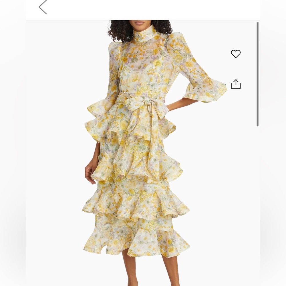 Gorgeous yellow Zimmerman dress